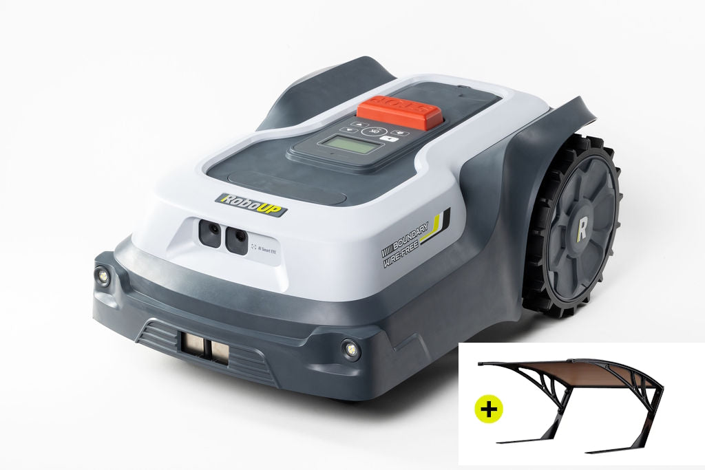 RoboUP T1200 Pro + Mähroboter-Garage