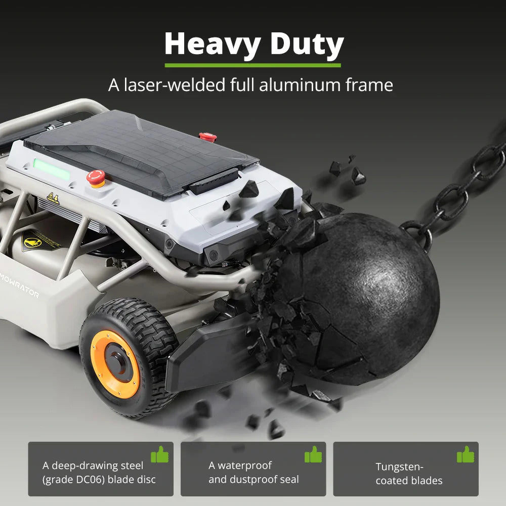 Mowrator S1 – 4WD 18Ah (mit verformbaren Reifen)