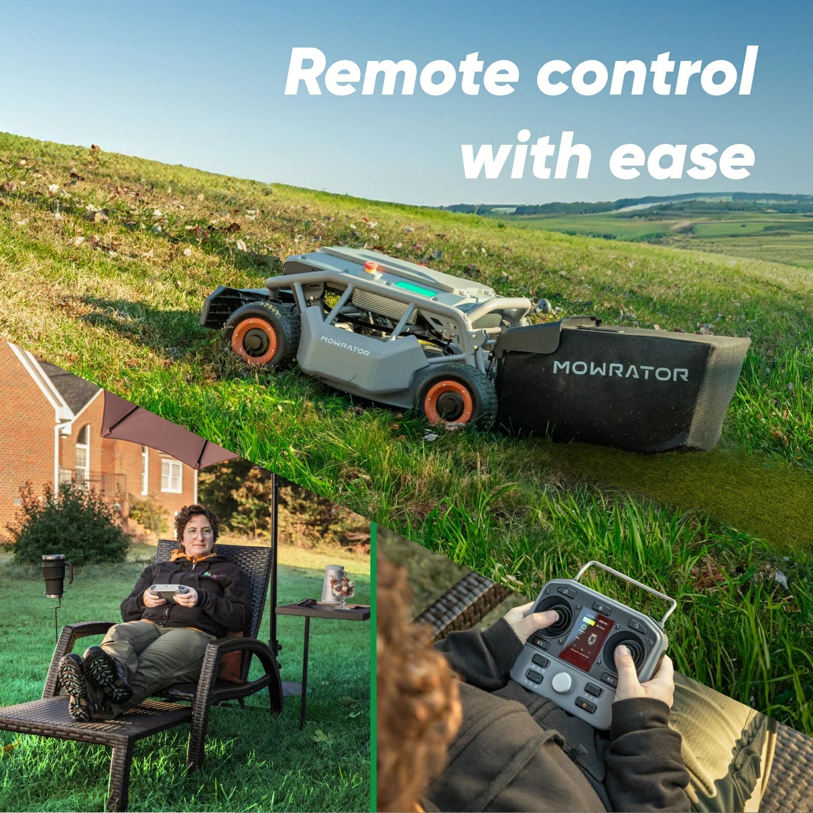 Mowrator S1 - 4WD (mit verformbaren Rädern)