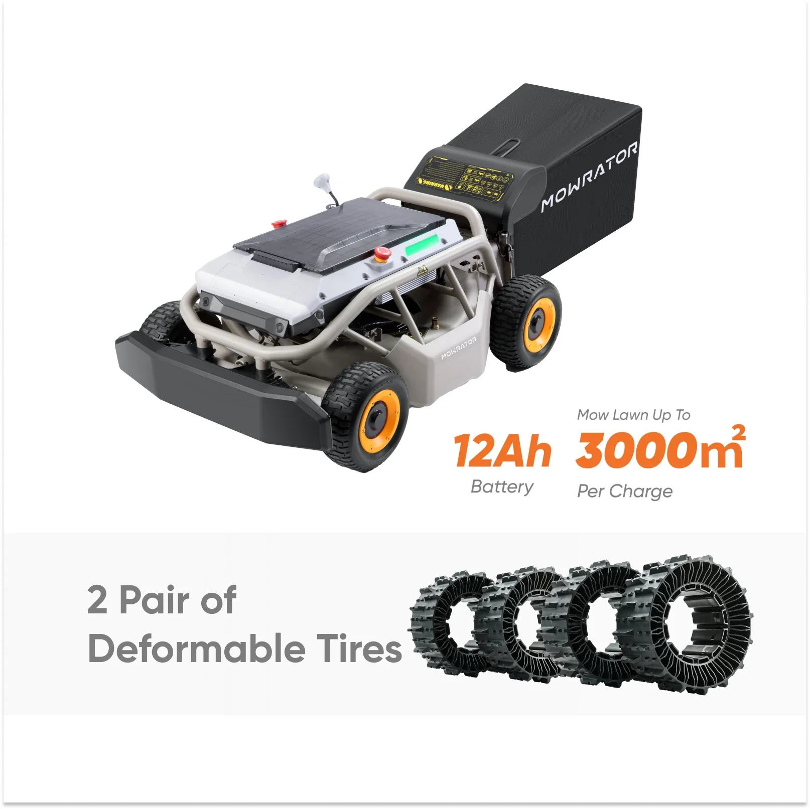 Mowrator S1 - 4WD (mit verformbaren Rädern)