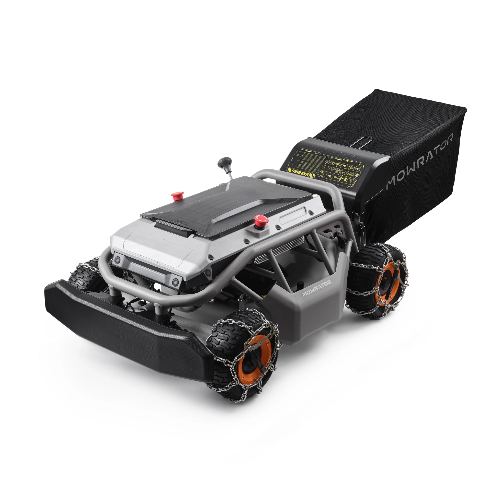 4 Sätze D-Profil-Radketten für Mowrator S1 4WD