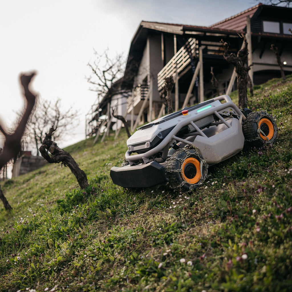 4 Sätze D-Profil-Radketten für Mowrator S1 4WD
