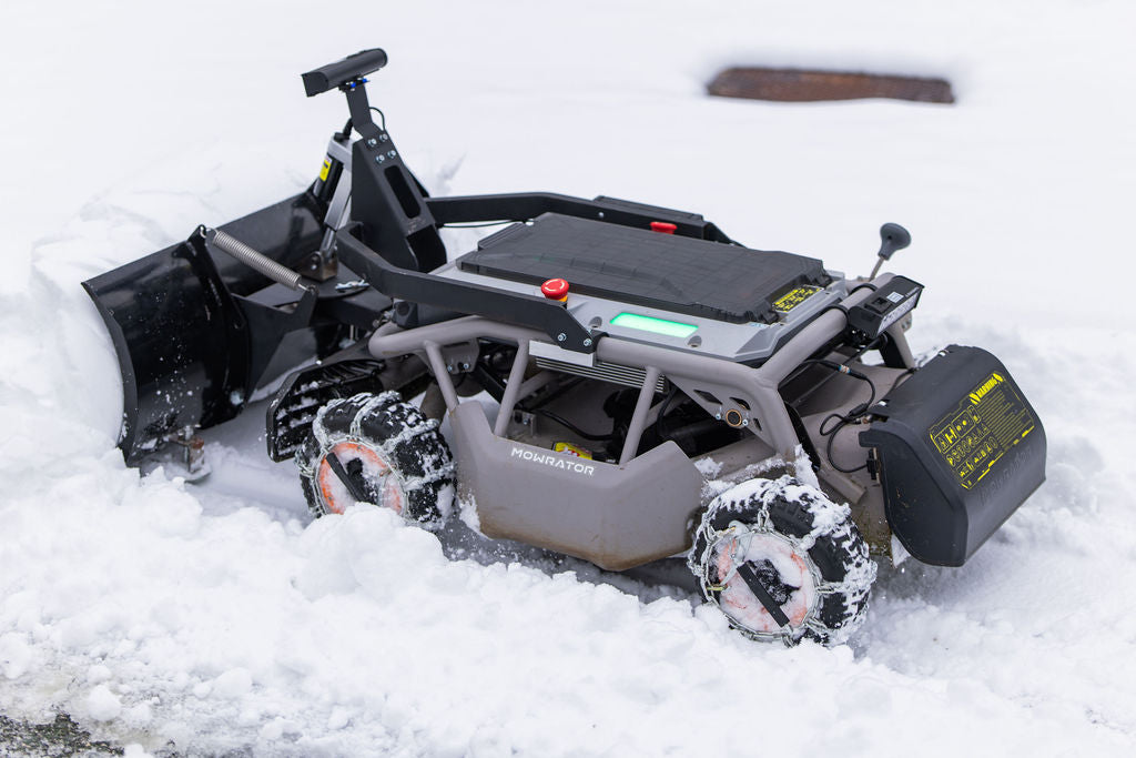 4 Sätze D-Profil-Radketten für Mowrator S1 4WD