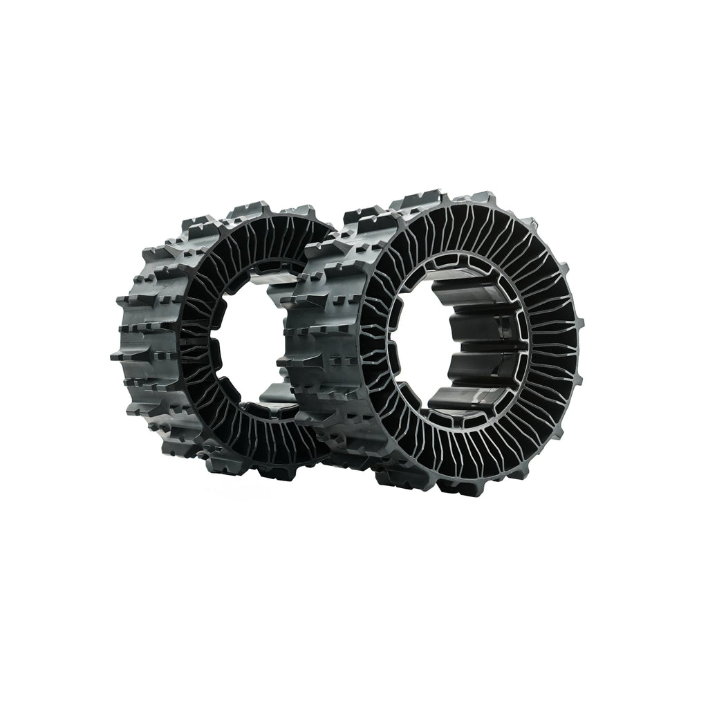Paar Mowrator S1 verformbare Reifen - für 100% / 45° Steigung
